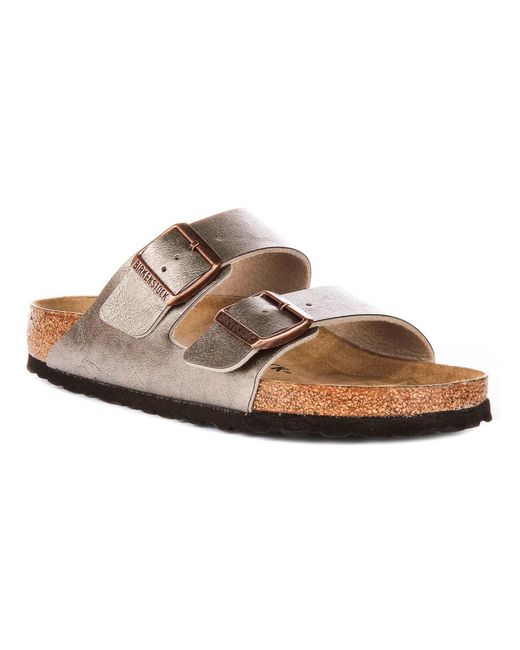 Birkenstock Brown Sliders