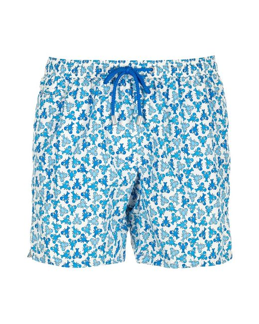 Bianco ultralight swim shorts di Mc2 Saint Barth in Blue da Uomo