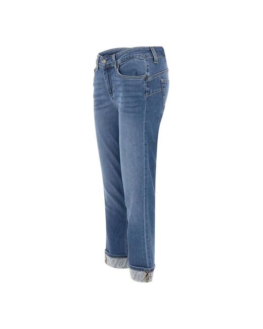 Liu Jo Blue Cropped Jeans