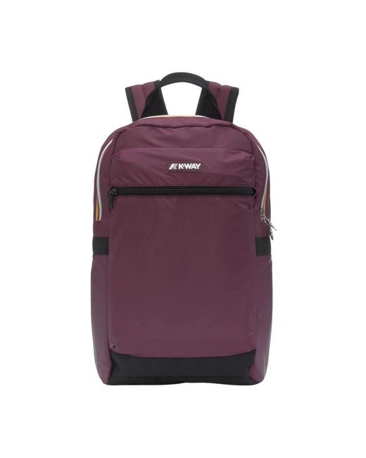 K-Way Purple Backpacks