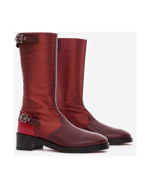 DURAZZI MILANO Red Heeled Boots