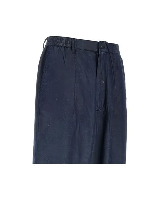 Emporio Armani Blue Sweatpants for men