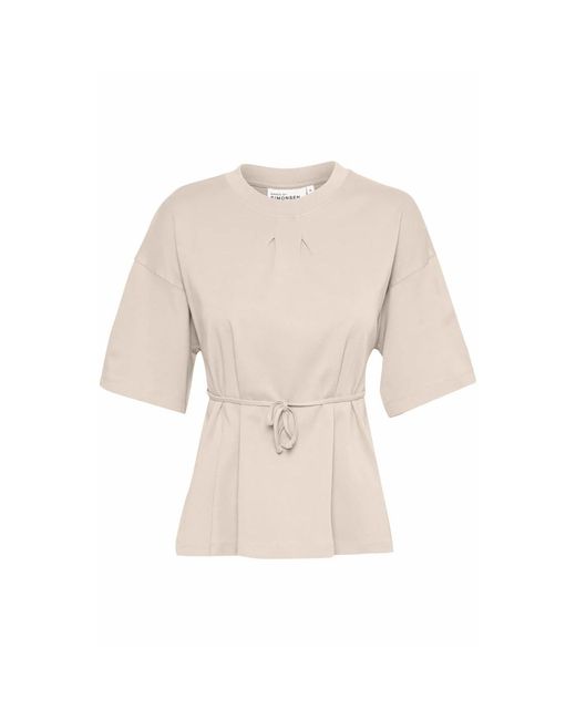 T-Shirts di Karen By Simonsen in Natural