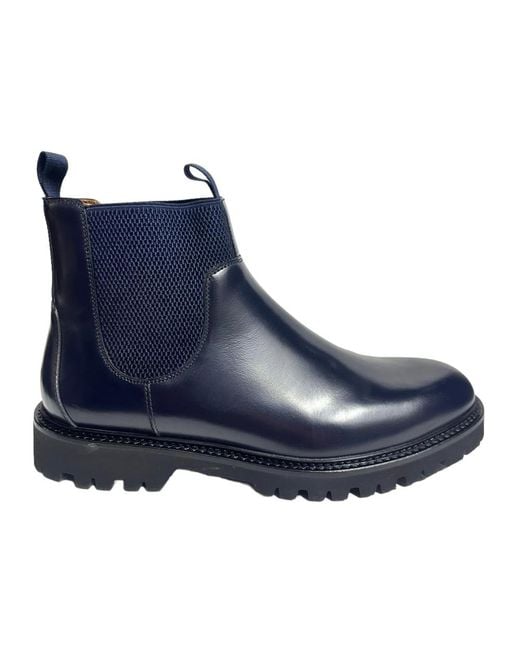 Rossi Blue Chelsea Boots for men