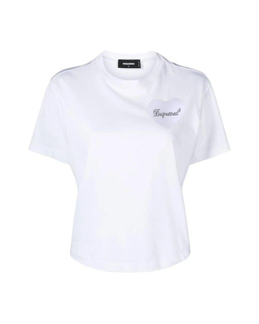 DSquared² T-Hemden in het White