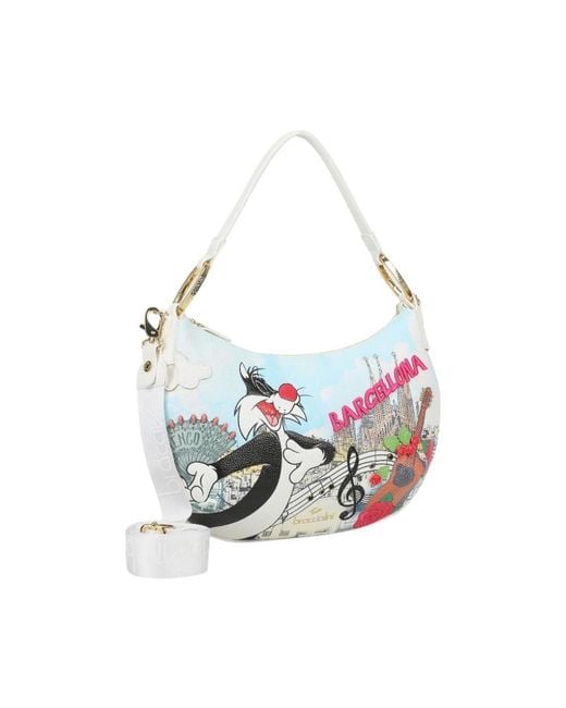 Braccialini White Cross Body Bags