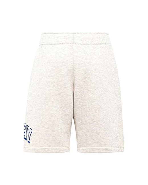 Autry White Casual Shorts for men