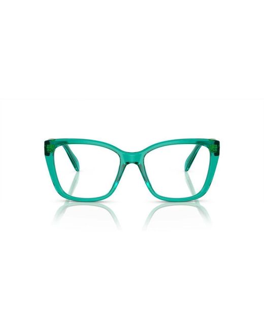 Swarovski Green Glasses