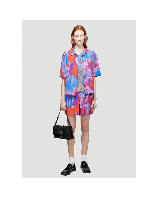 McQueen Blue Shirts