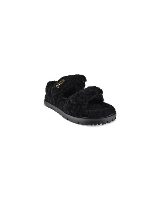 Flat Sandals di Dior in Black