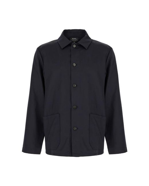 A.P.C. Kerlouan Jacket in het Blue voor heren