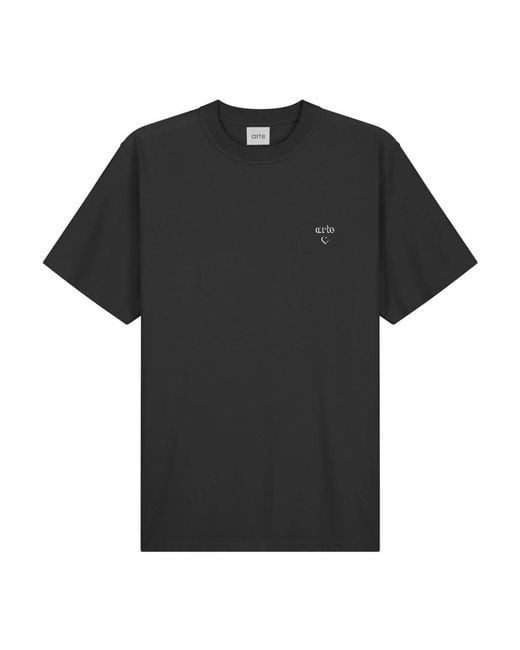 Arte' Men's Black T-Shirts