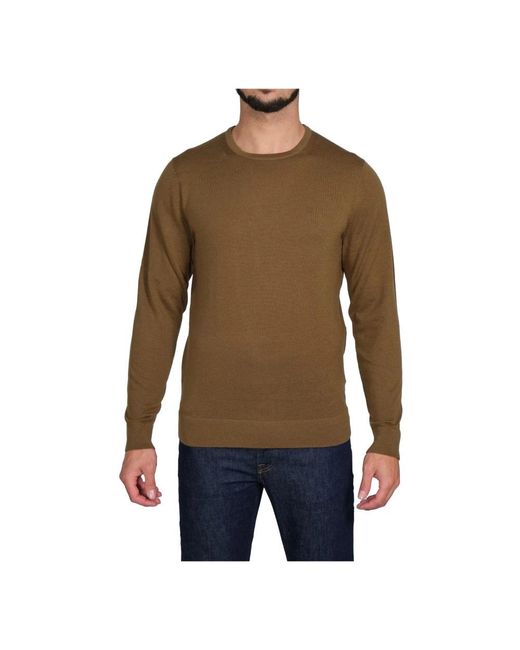 Calvin Klein Green Round-Neck Knitwear for men