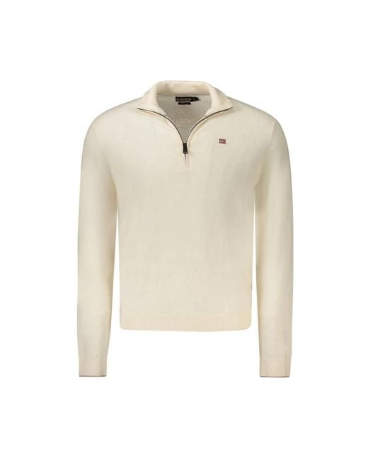 Napapijri White Turtlenecks for men