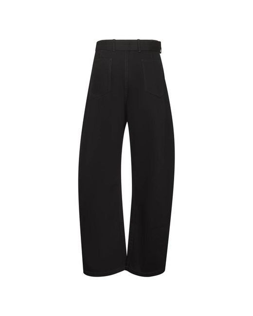 Lemaire Black Straight Trousers