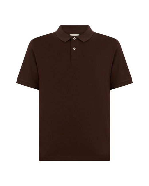 Gant Interlock Polo in het Brown voor heren