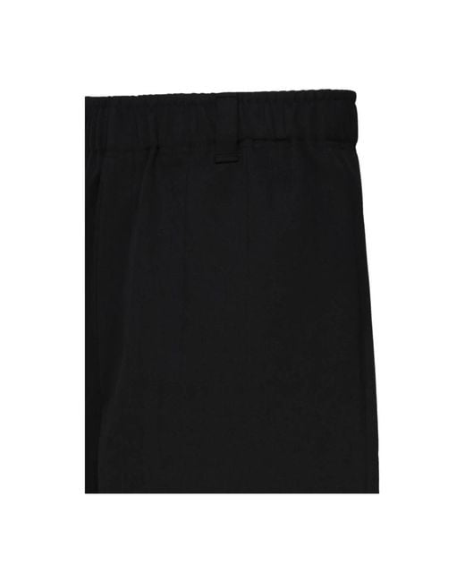Jacquemus Black Long Shorts for men