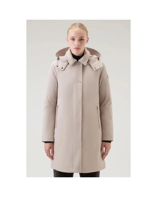 Woolrich Natural Parkas