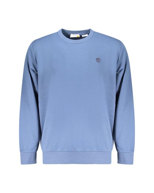 Timberland Hoodies & Sweatvesten ,Blauw ,Sweatshirt Met Lange Mouwen in het Blue voor heren