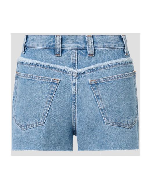 Denim Shorts A.P.C. de color Blue