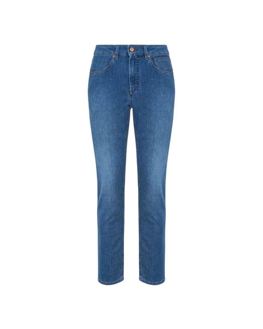 Jeckerson Blue Slim Fit Jeans for men