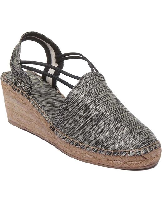Toni Pons Gray Wedges