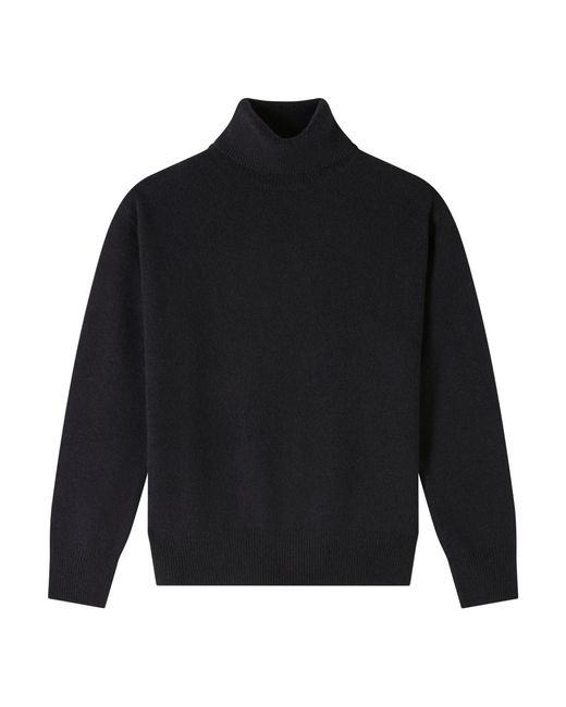 A.P.C. Blue Turtlenecks