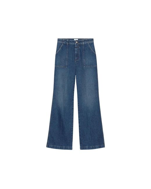 Wide Jeans Closed de color Blue