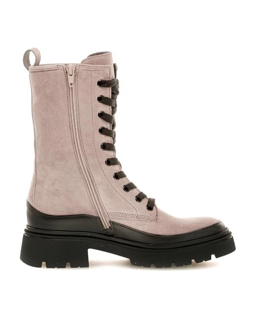Lace-Up Boots di Gabor in Brown