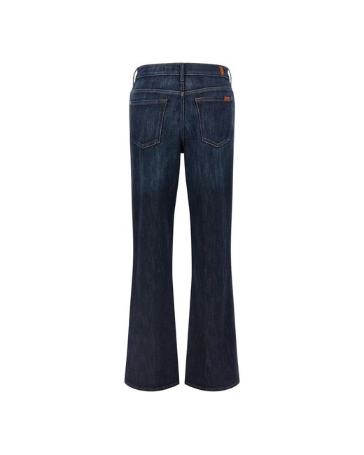7 For All Mankind Blue Flare Jeans
