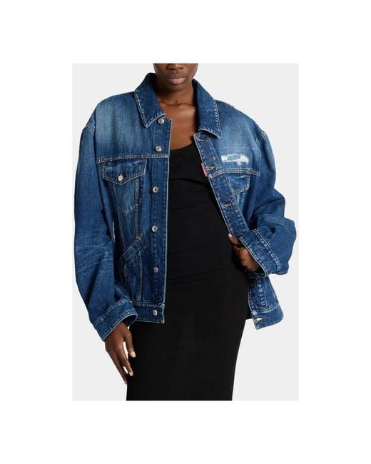 DSquared² Denim Jacket in het Blue