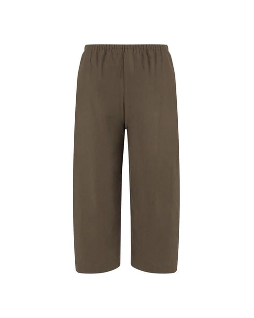 Khaite Gray Wide Trousers