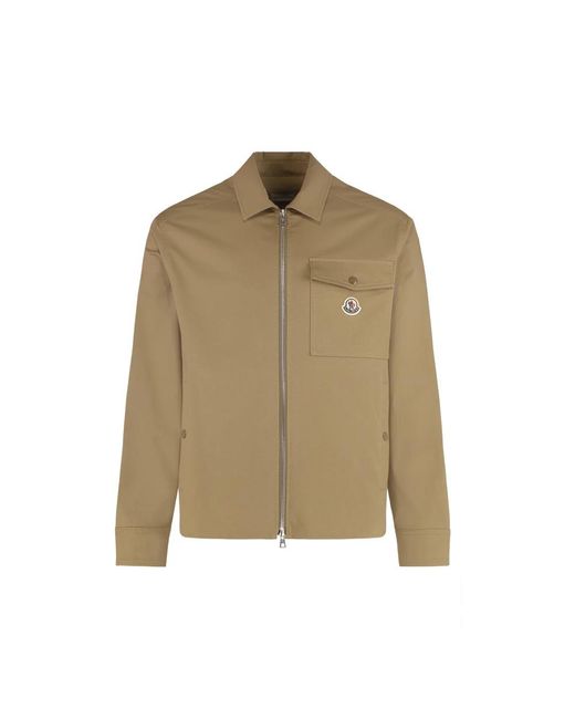 Light Jackets Moncler de hombre de color Natural