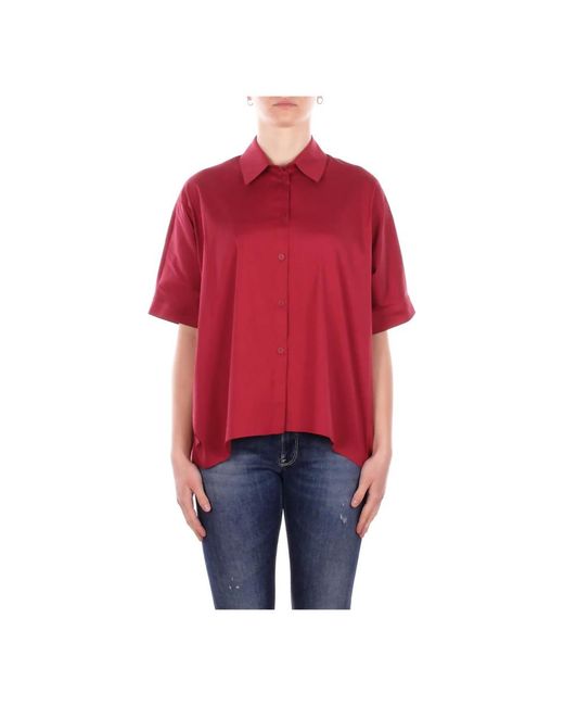 Max Mara Red Shirts
