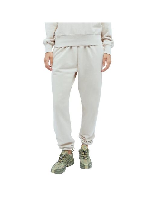 Aries Broeken ,Katoen Premium Temple Track Pants in het Gray