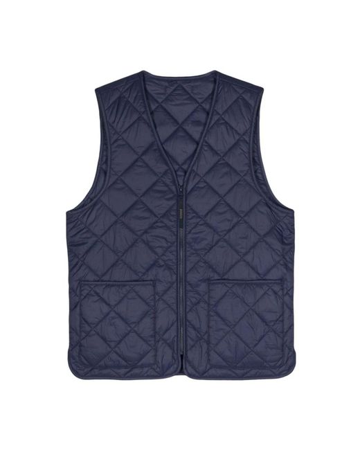 Baracuta Blue Vests for men