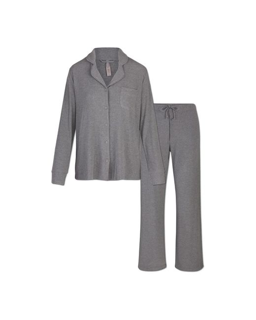 Skims Soft Lounge Slaapset in het Gray