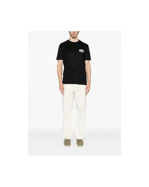 Emporio Armani Black T-Shirts for men