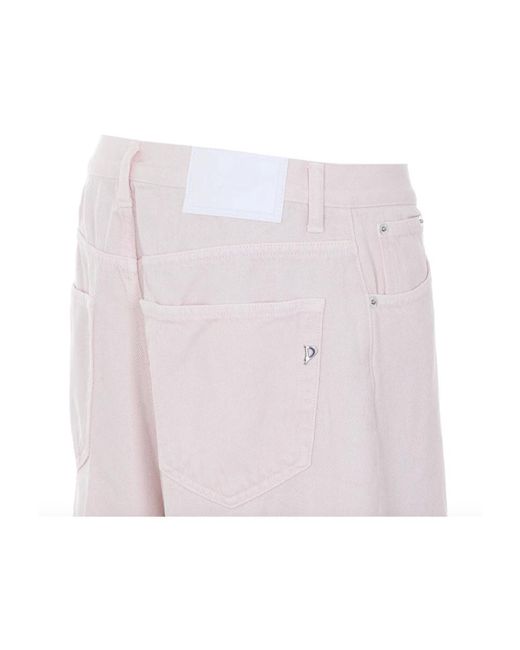Dondup Pink Slim Fit Jeans