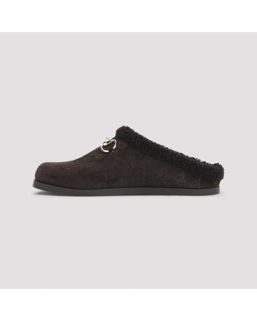 Gucci Black Slippers