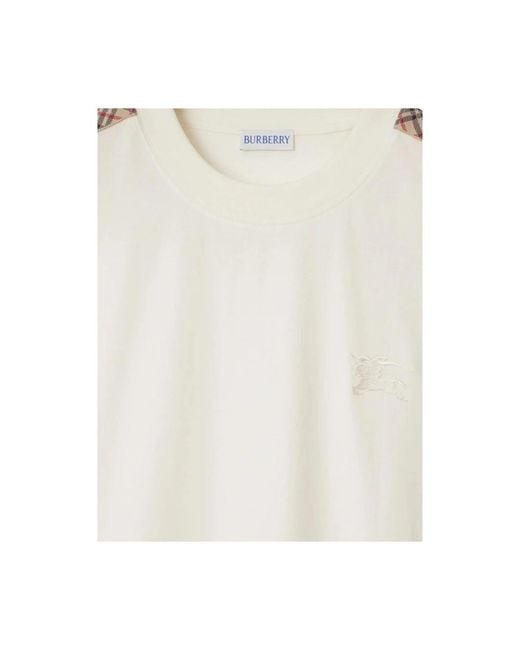 Burberry White T-Shirts for men