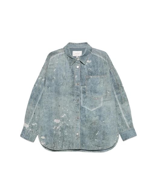 Gestuz Denim Hemden in het Blue