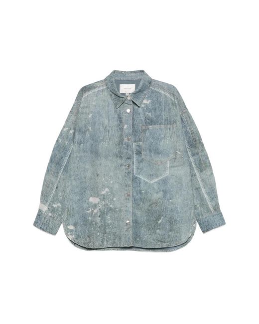 Gestuz Blue Denim Shirts