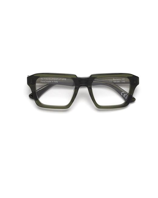 Retrosuperfuture Black Glasses