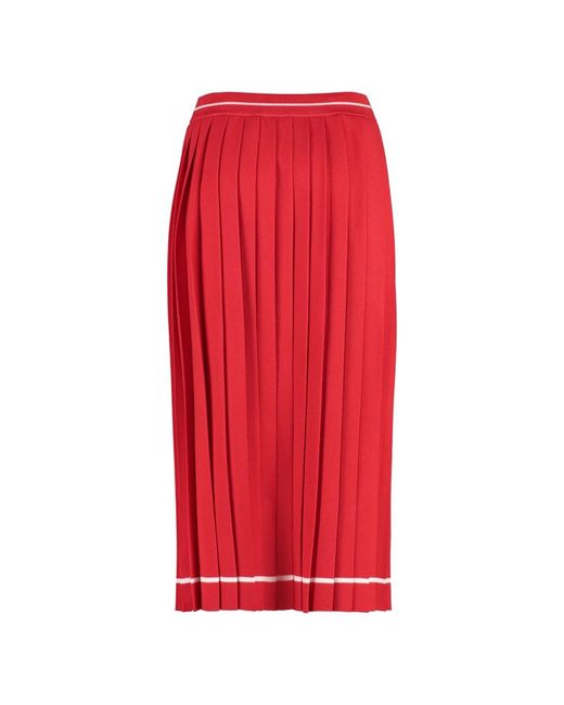 Gucci Red Midi Skirts