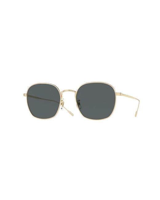 Oliver Peoples Gray Retro runde sonnenbrille