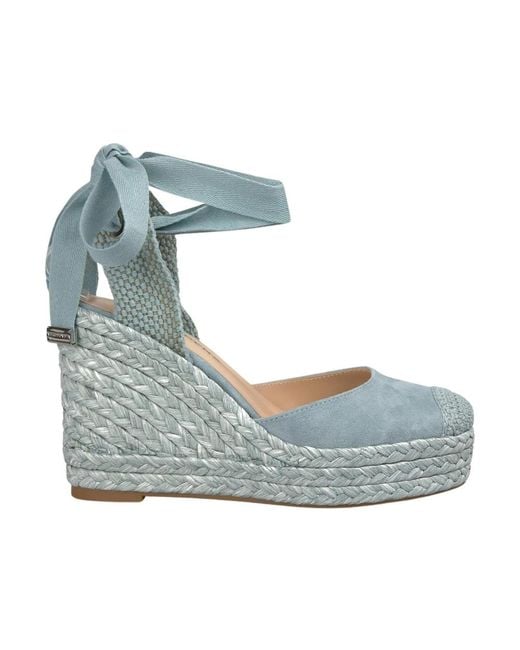 Wedges di Alma En Pena. in Blue