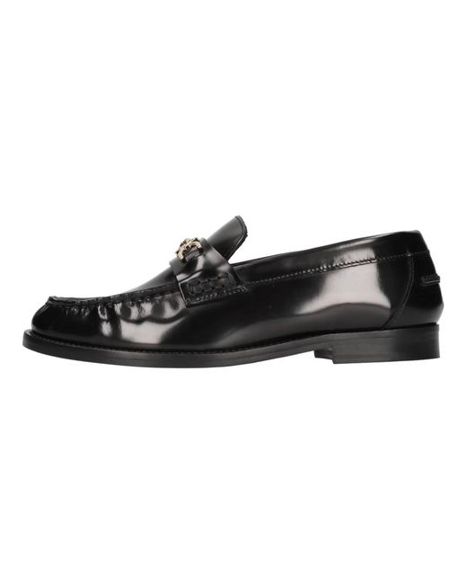 Versace Black Loafers