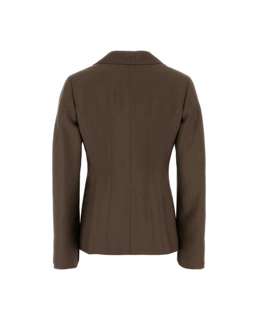 Fendi Brown Blazers