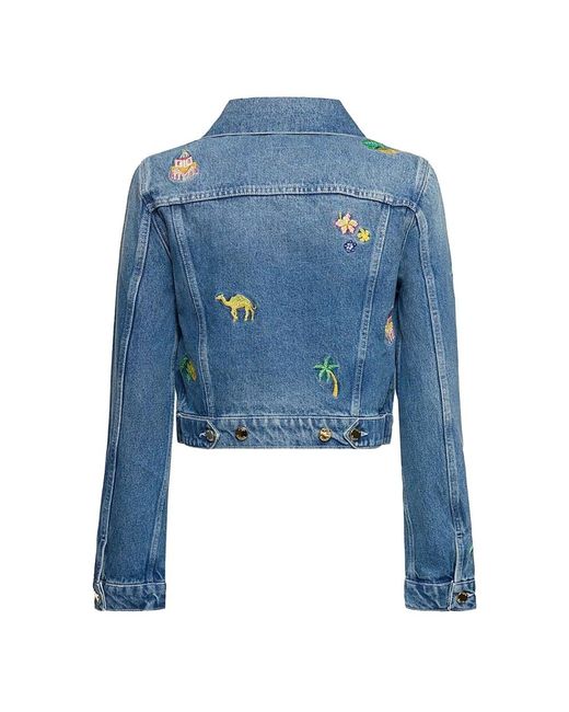 Casablanca Blue Denim Jackets